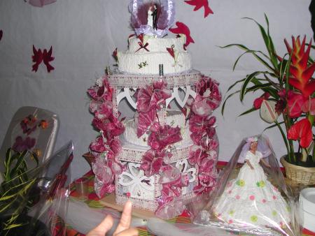 La pièce-montée ronde 